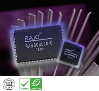 メモリ、JIS漢字と多国文字フォントROM内蔵 グラフィックス液晶表示コントローラ- RA8806